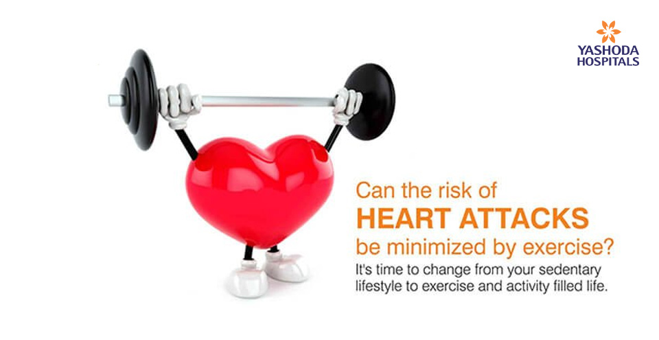 Can the risk of Heart Attacks be minimized by exercise?