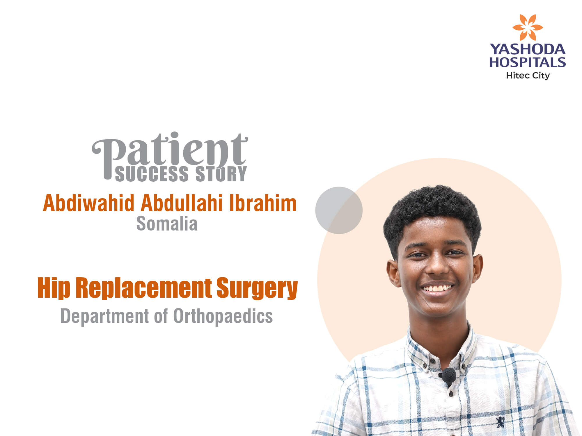 Total Hip Replacement Surgery (Right Hip)